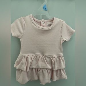 Brand New! Modern Moments Pink Dress & Diaper Cover 3-6M